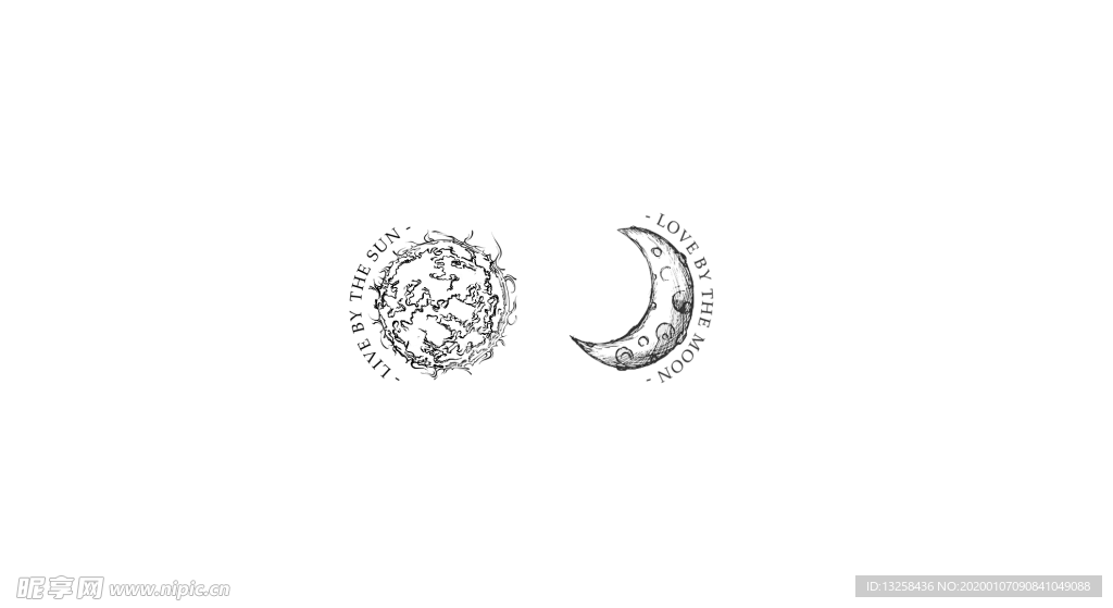 卡通星球插画背景