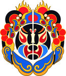 中国风脸谱