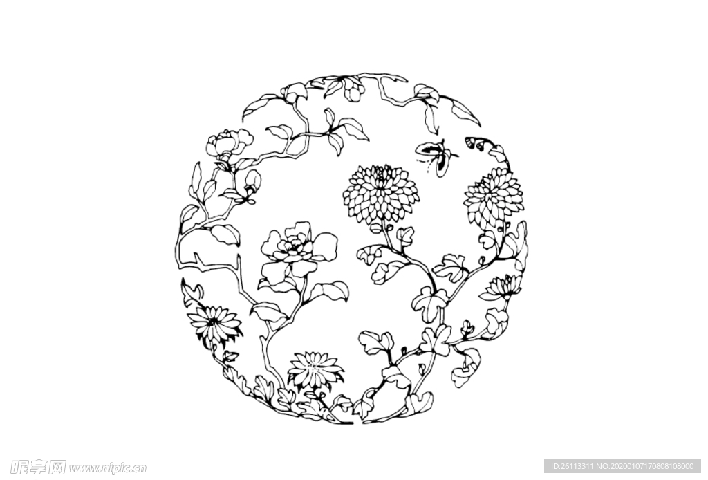 中国古典花纹