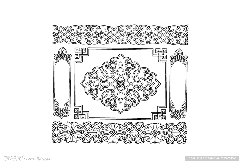 中国古典花纹
