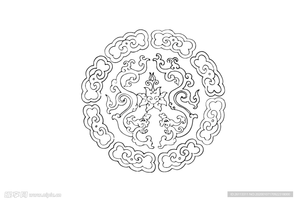 中国古典花纹