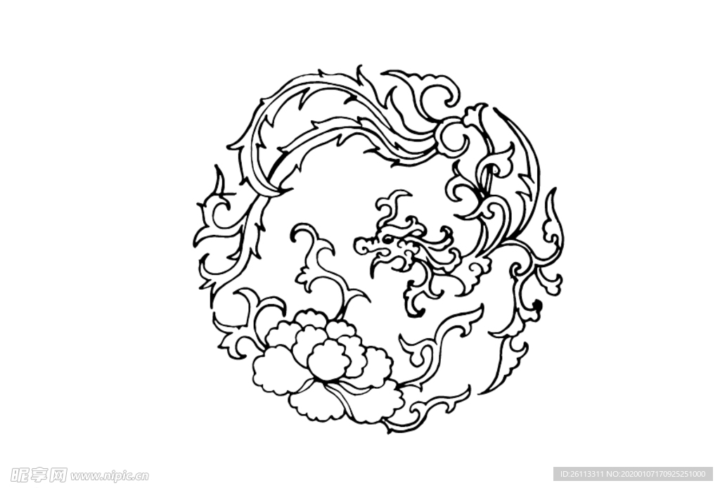 中国古典花纹