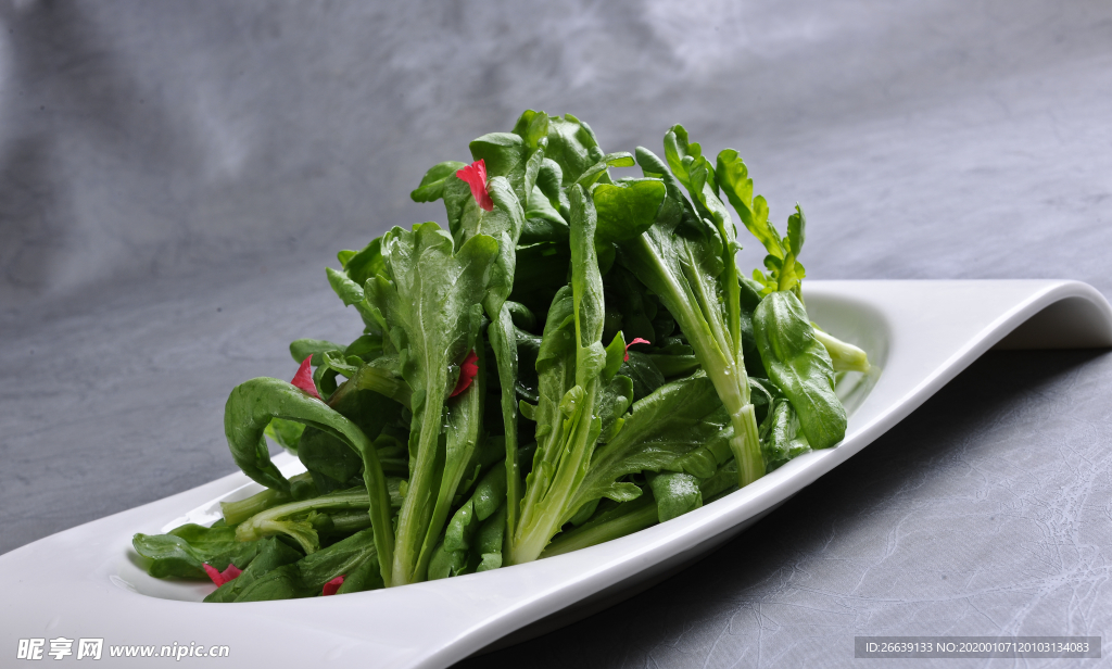 油拌广东茼蒿