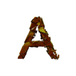 3D破碎立体字母