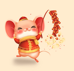 鼠年插画
