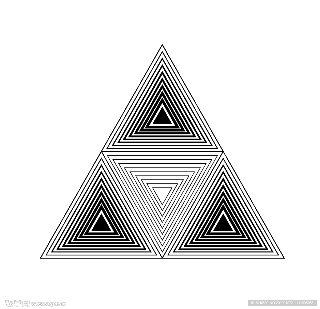 几何幻觉韵律线条形状