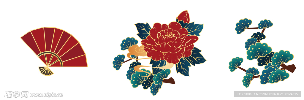 中式小元素