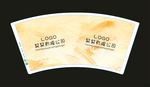 纸杯平面图
