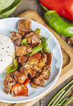 红烧排骨饭