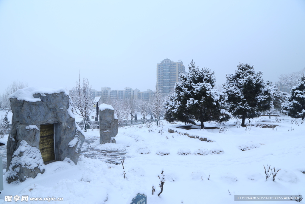 冬日雪景