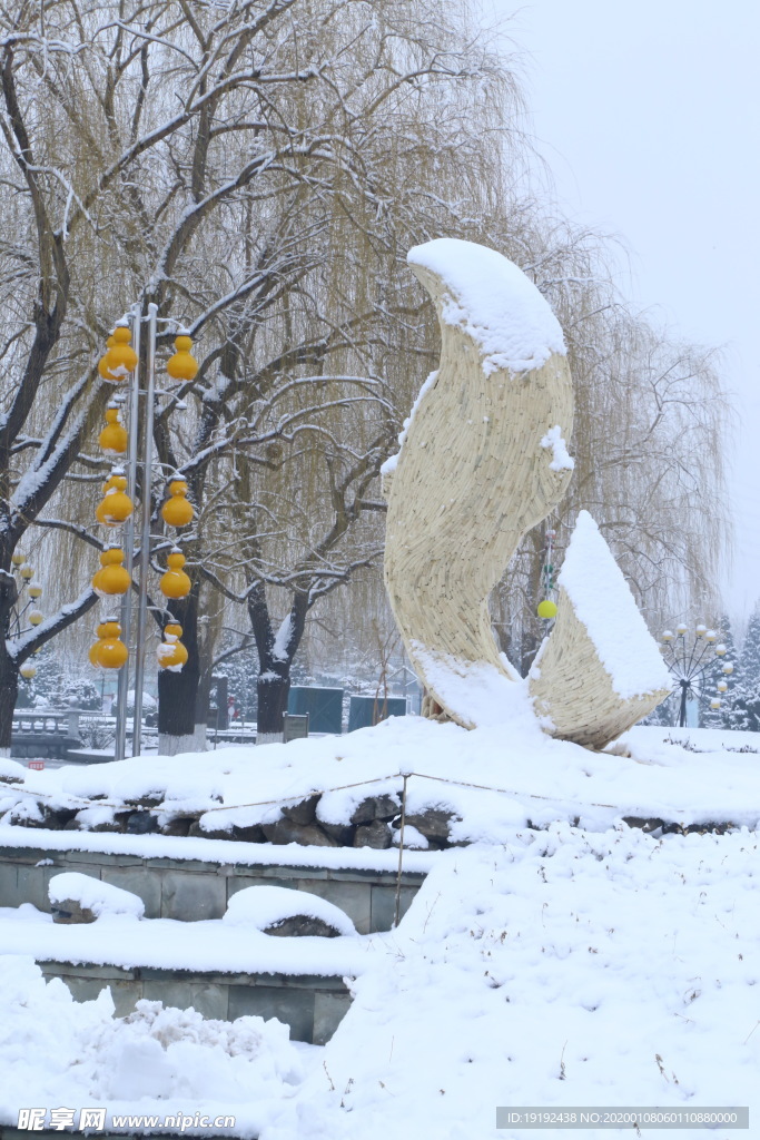 冬雪地景