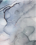 液态流体抽象海报