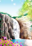 水彩风景