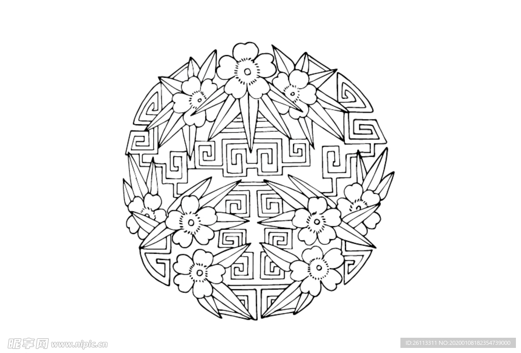 中国古典花纹