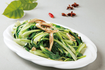 青菜炒豆筋