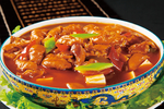 辣肥肠嫩豆腐