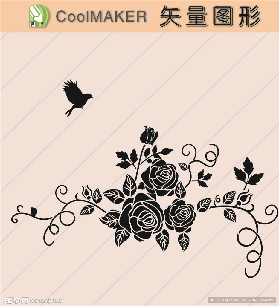 线稿 剪影 壁纸 简洁手绘