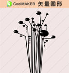 线稿 剪影 壁纸 简洁手绘