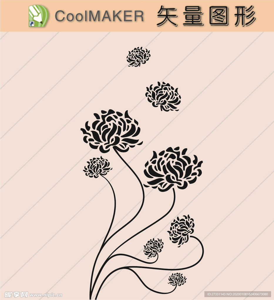 线稿 剪影 壁纸 简洁手绘