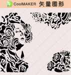 线稿 剪影 壁纸 简洁手绘