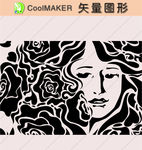 线稿 剪影 壁纸 简洁手绘