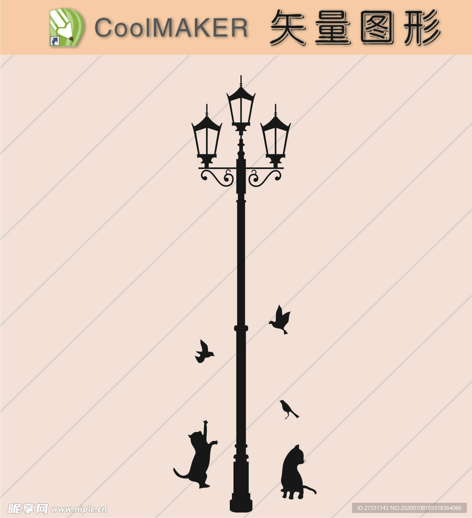 线稿 剪影 壁纸 简洁手绘