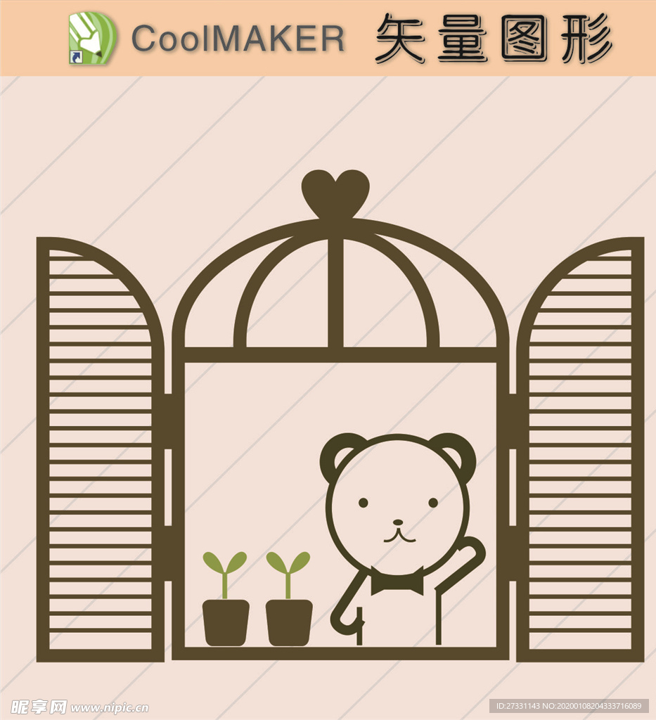 卡通画 卡通素材  矢量动物