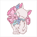 卡通猫咪