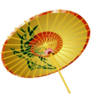 金色雨伞