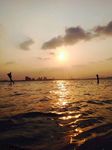 湖光夕阳