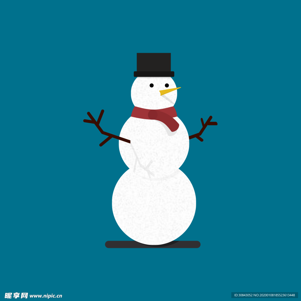 矢量雪人