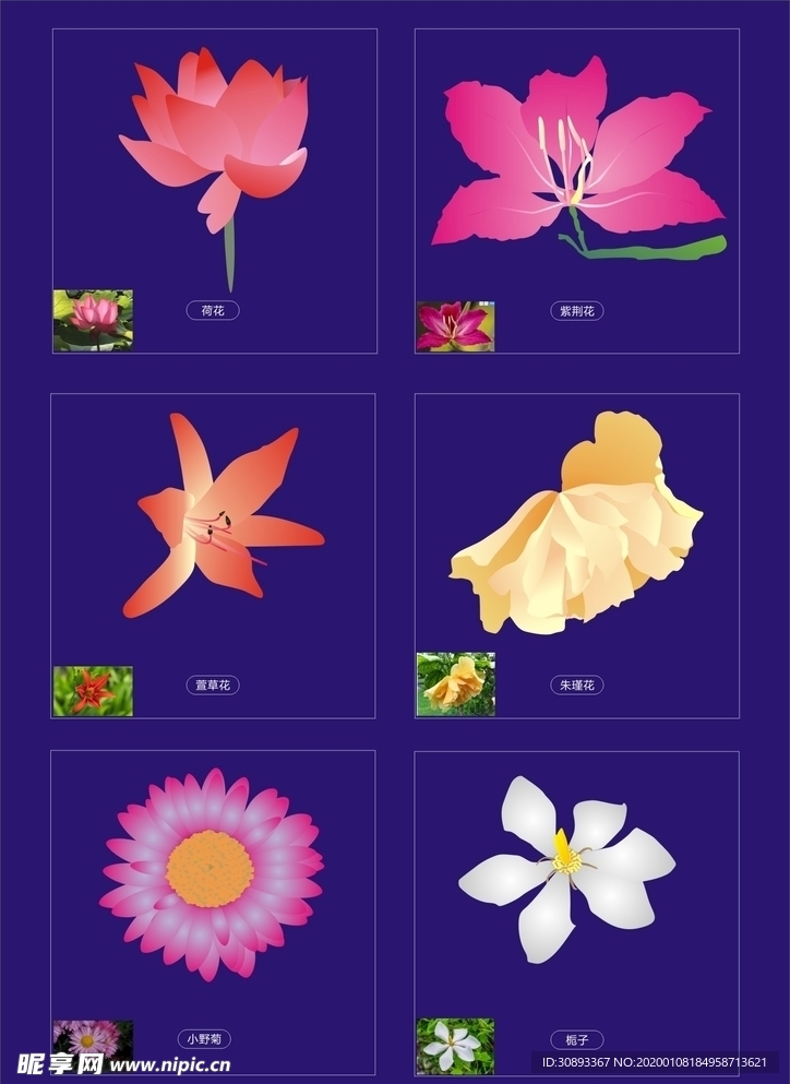 花