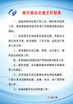统计局办公室主任职责