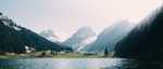 山水湖泊美景