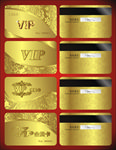 会员卡银卡金卡VIP卡
