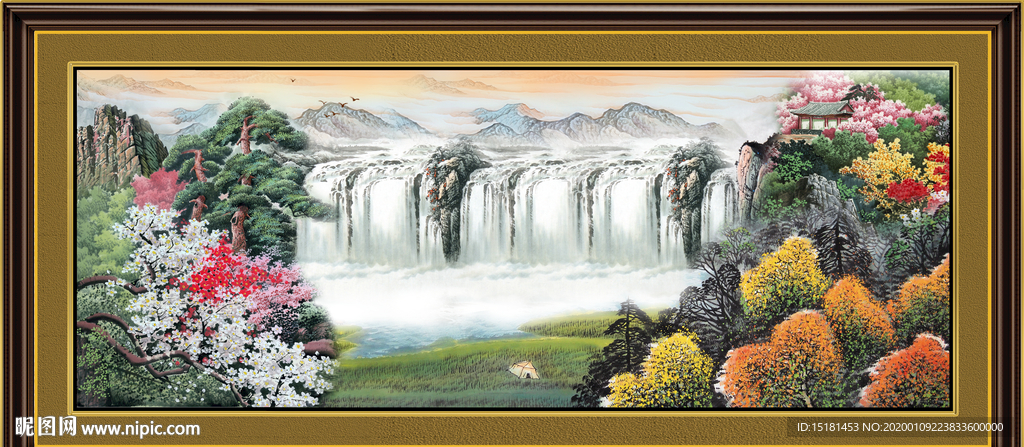 山水风景画