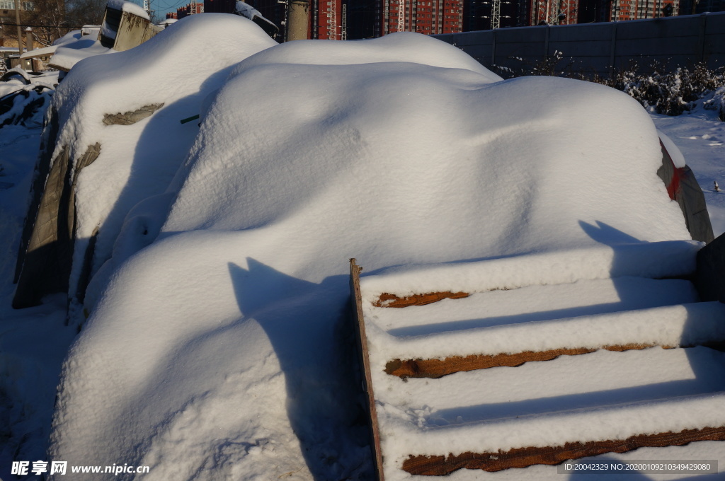 雪堆