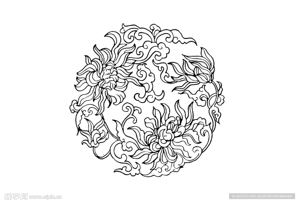 中国古典花纹