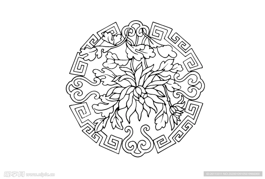 中国古典花纹
