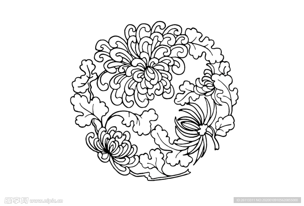 中国古典花纹