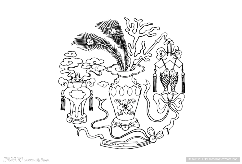 中国古典花纹
