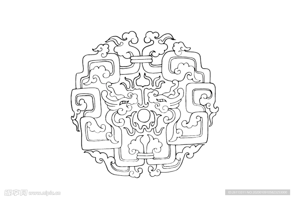 中国古典花纹