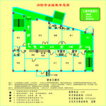 消防逃生示意图