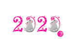 2020新年日式可爱鼠年老鼠图