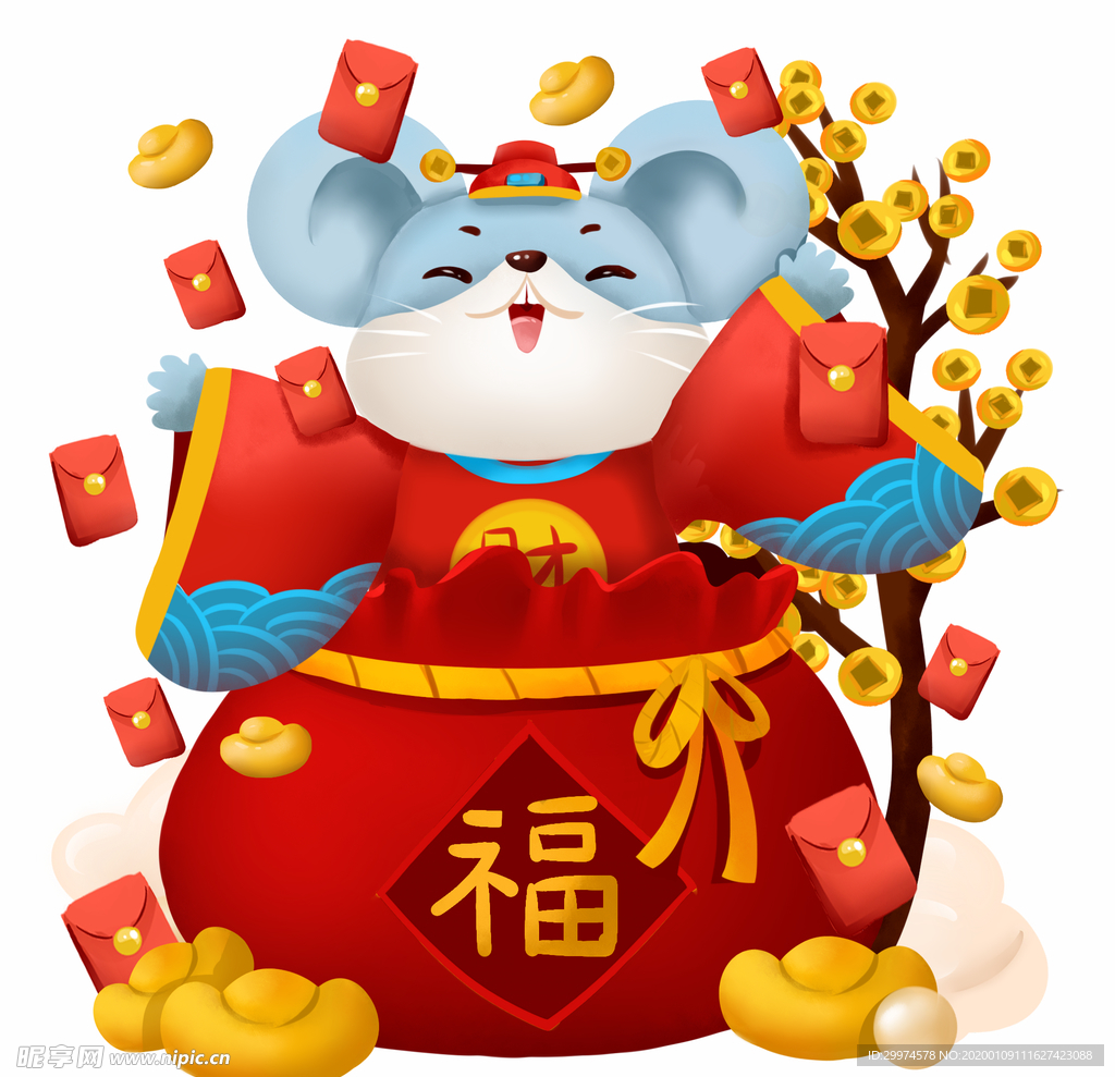卡通小老鼠