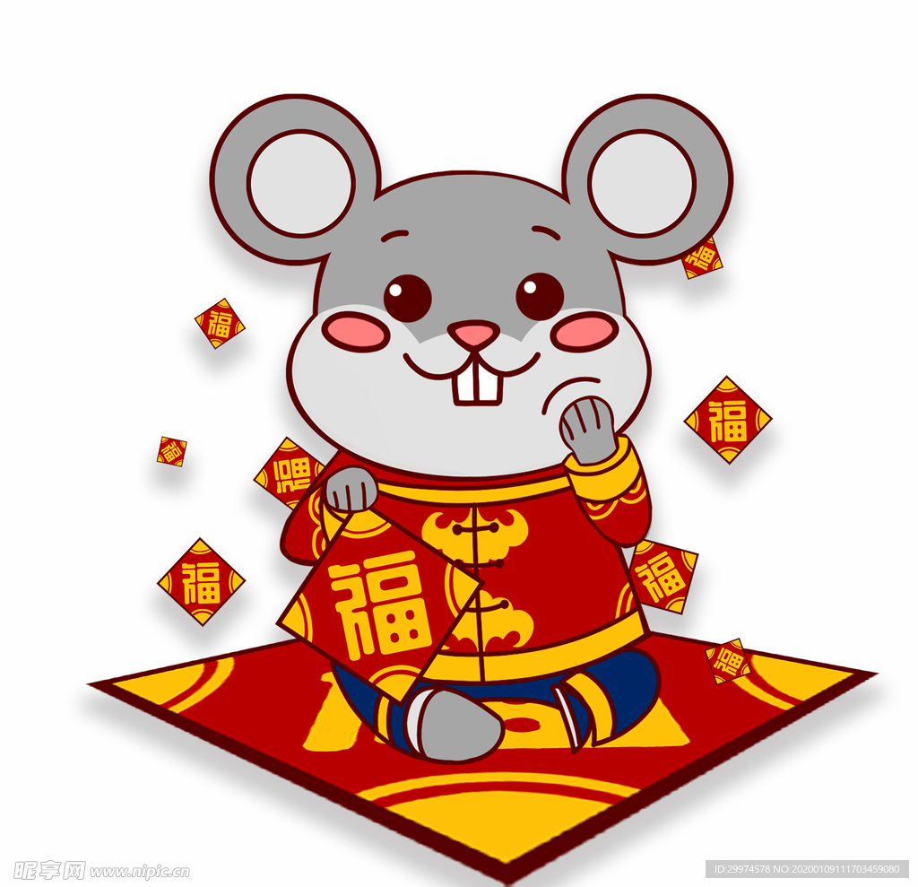 卡通小老鼠