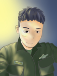 帅气兵哥