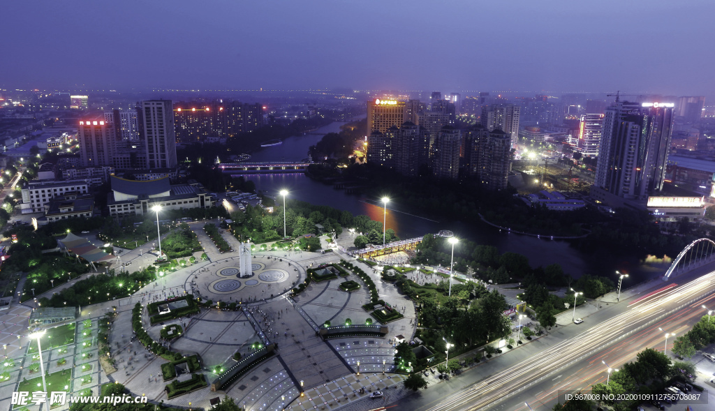 潍坊城市夜景