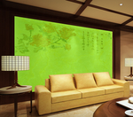背景墙样机 场景 样机 装饰画