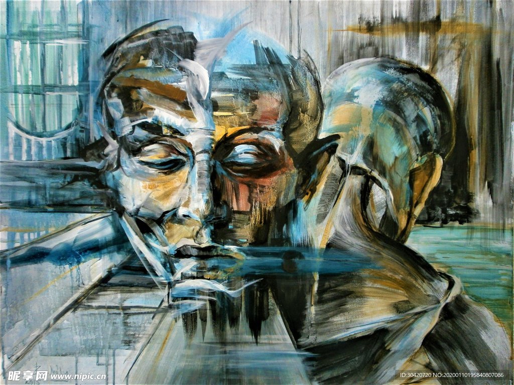 油画